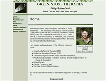 Tablet Screenshot of greenstonetherapies.com